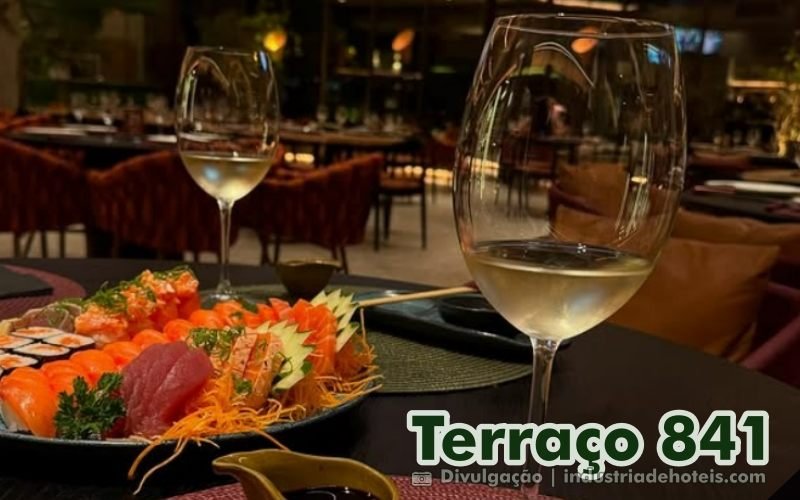 Jantar dia dos namorados no restaurante Terraço 841 do Thermas Park Resort & Spa em Olímpia
