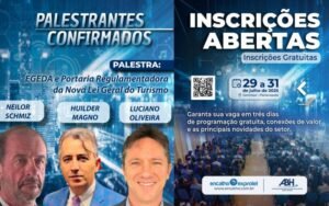 Encatho & Exprotel 2025 vai debater a Lei Geral do Turismo e os direitos autorais de conteúdos audiovisuais em hotéis