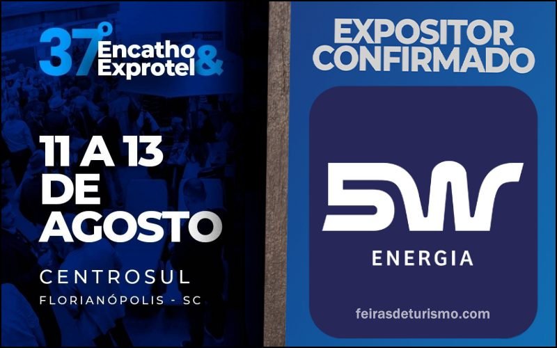 5W Energia no Encatho & Exprotel - industriadehoteis.com
