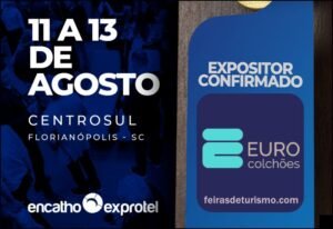 Euro Colchões no Encatho & Exprotel 2026 - industriadehoteis.com