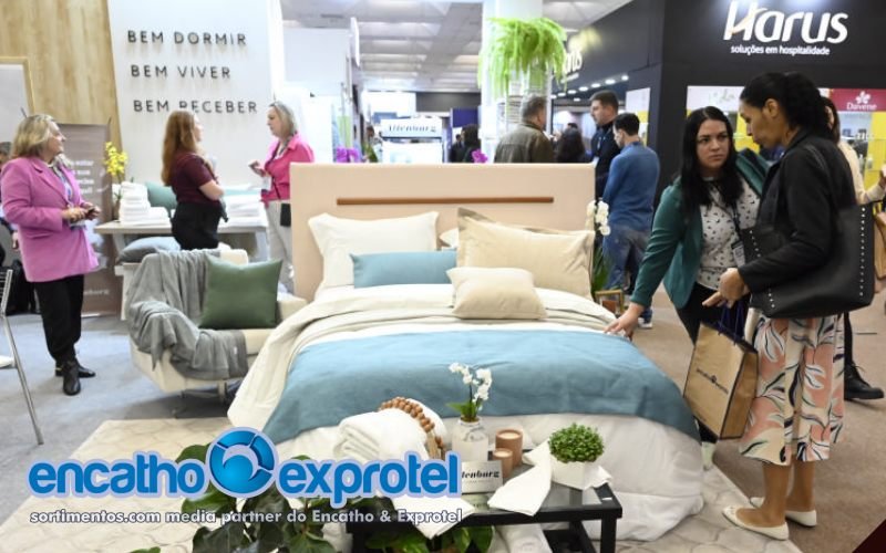 Expositores no Encatho & Exprotel - Feira da ABIH-SC - industriadehoteis.com