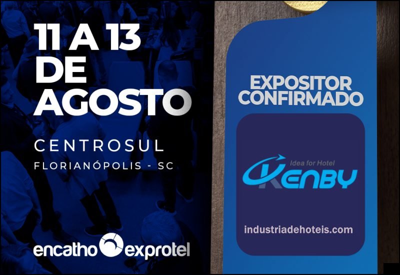 Kenby Hotelaria no Encatho & Exprotel 2026 - industriadehoteis.com