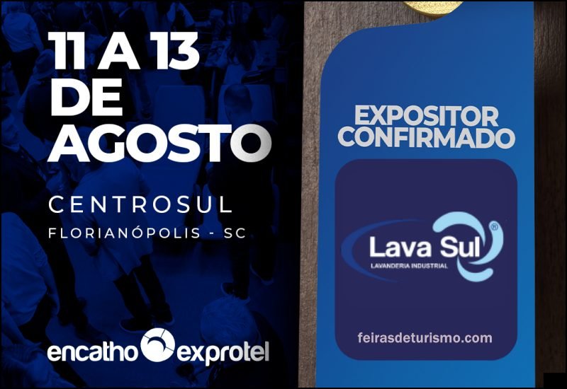 Lava Sul Lavanderia Industrial no Encatho & Exprotel 2026