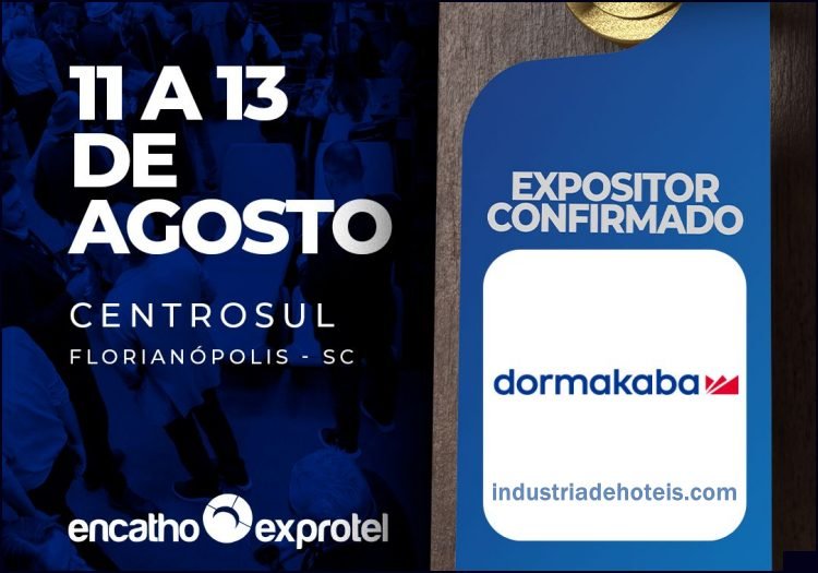 dormakaba lança Ambiance no Encatho & Exprotel 2026 - industriadehoteis.com