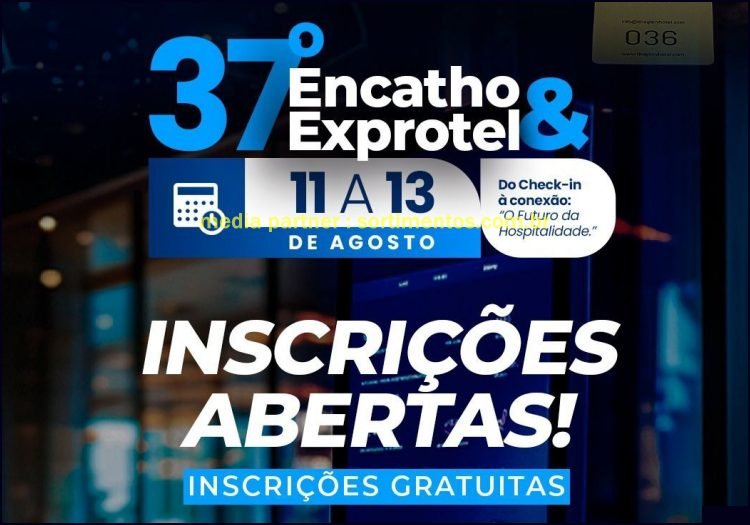 Encatho & Exprotel 2026 : credenciamento aberto e gratuito para o evento da ABIH-SC