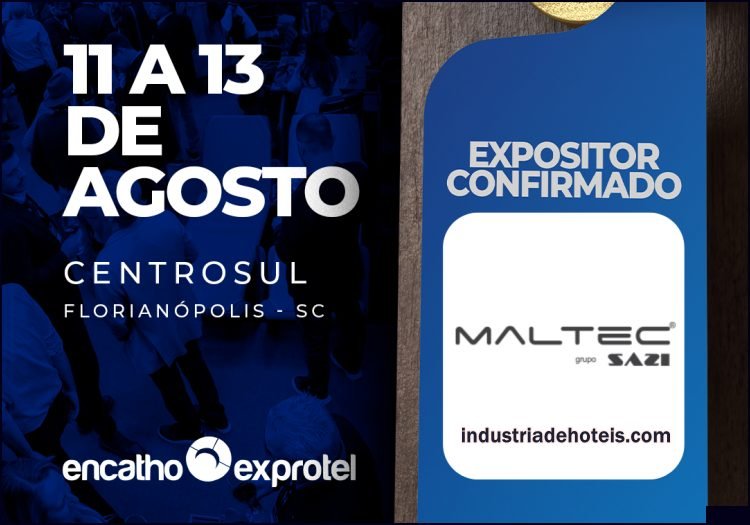 Maltec no Encatho & Exprotel 2026 - industriadehoteis.com