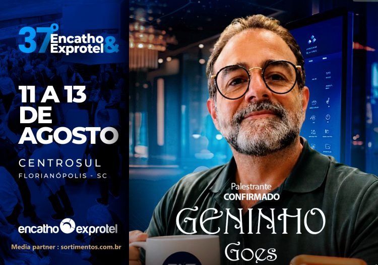 Palestra de Geninho Goes no Encatho & Exprotel 2026
