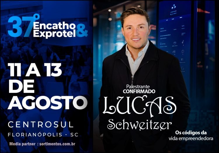Encatho & Exprotel 2026 : Lucas Schweitzer fala sobre os códigos da vida empreendedora