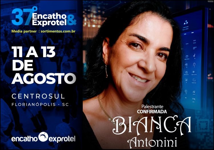Palestra Bianca Antonini no Encatho & Exprotel 2026
